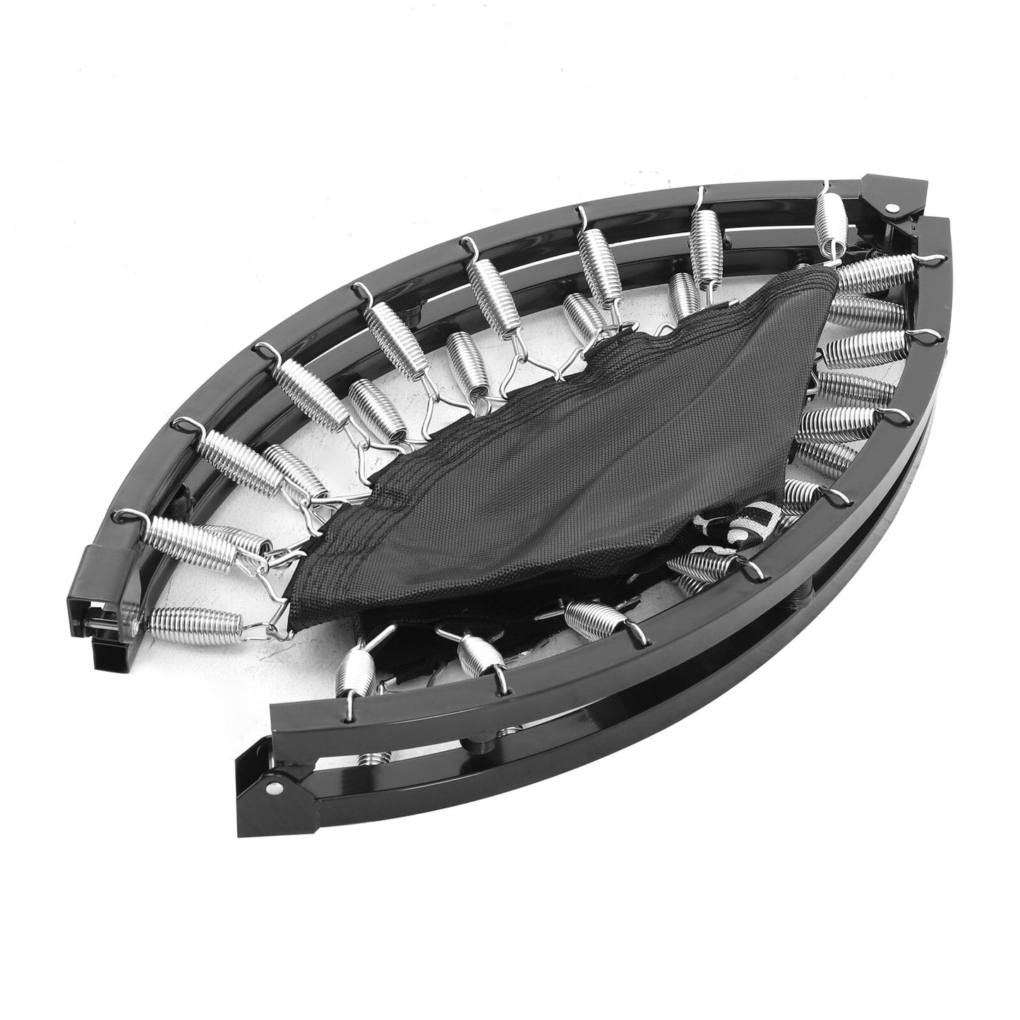 38 Inch Black Foldable Round Exercise Trampoline