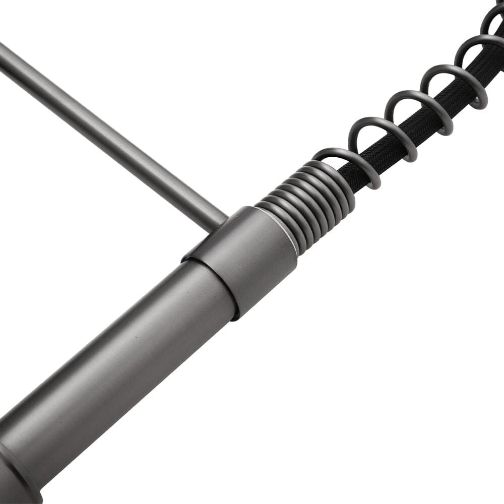 Single Handle Kitchen Faucet with Spring Spout
