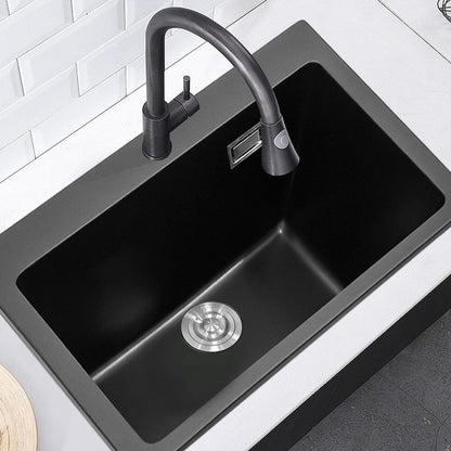 Quartz Undermount Kitchen Sink Single Bowl