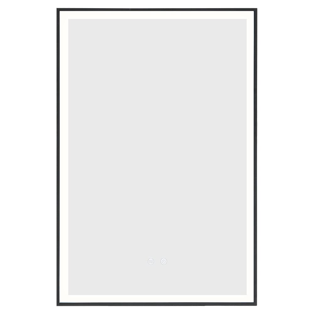 Rectangular 50x70cm Anti-fog Bathroom Vanity Mirror with Touch Lighting