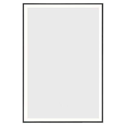 Rectangular 50x70cm Anti-fog Bathroom Vanity Mirror with Touch Lighting