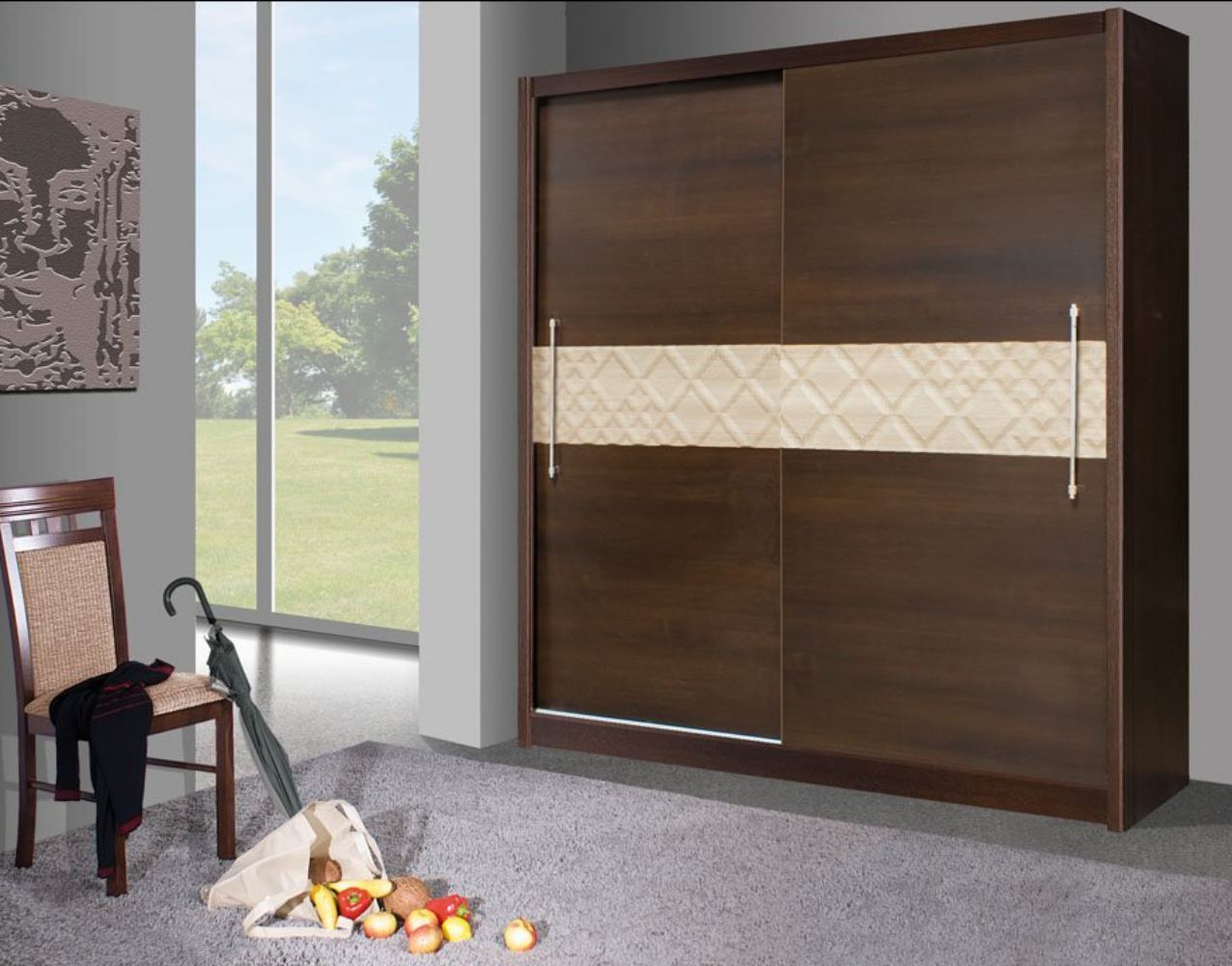 Dome DO1 Sliding Door Wardrobe 200cm