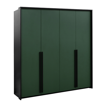 Green Hinged Door Wardrobe 205cm – EVERTON D2
