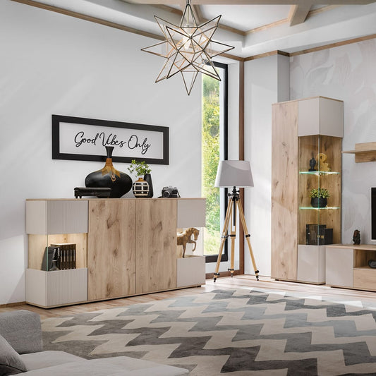 Catalina Display Sideboard Cabinet 160cm