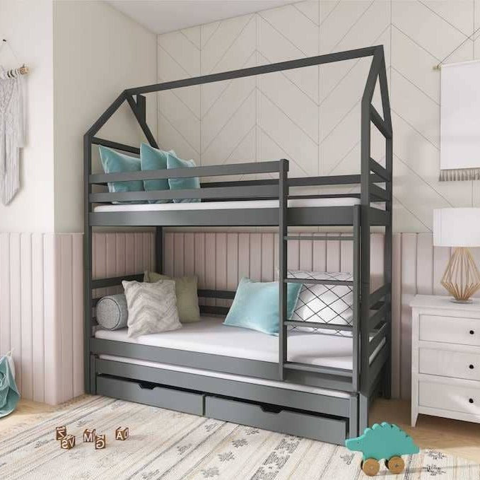 Dalia Bunk Bed with Trundle and Storage