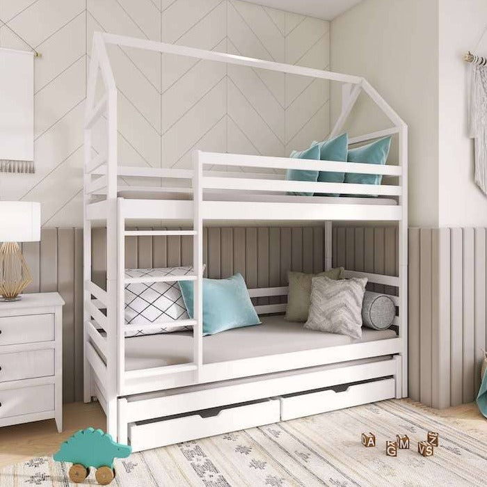 Dalia Bunk Bed with Trundle and Storage