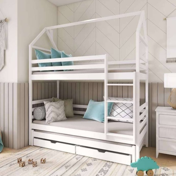 Dalia Bunk Bed with Trundle and Storage