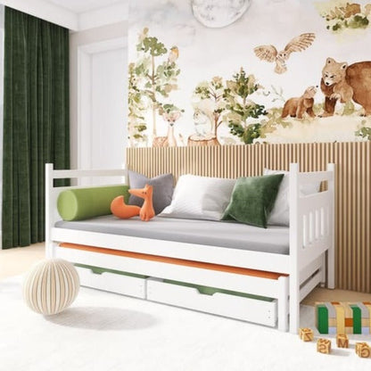 Lichfield Daniel Double Bed with Trundle