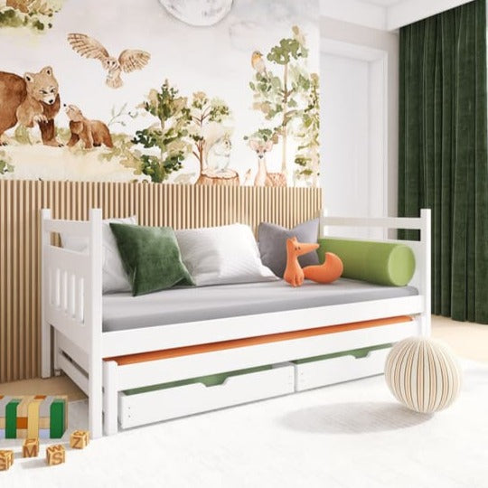 Lichfield Daniel Double Bed with Trundle