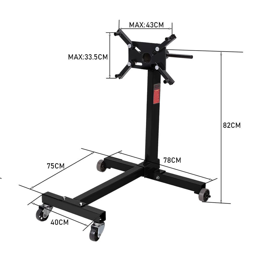 1000lbs Steel Folding Engine Stand