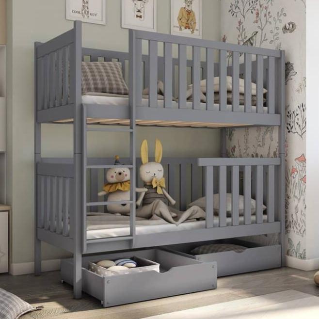 Aylesbury Wooden Bunk Bed David with Storage