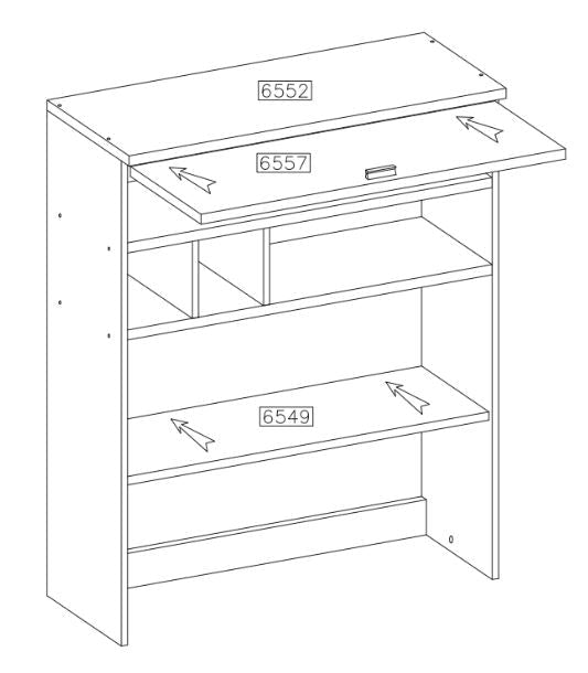 Davos D5 Wall Panel for TV Cabinet