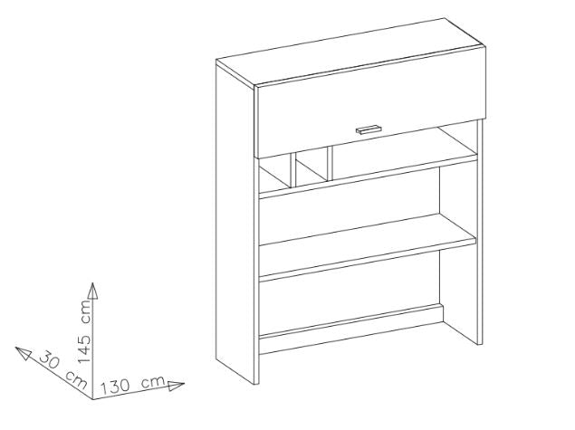 Davos D5 Wall Panel for TV Cabinet