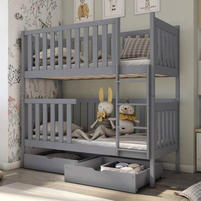 Aylesbury Wooden Bunk Bed David with Storage