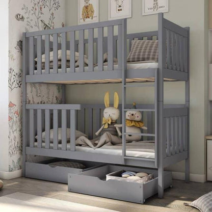 Aylesbury Wooden Bunk Bed David with Storage