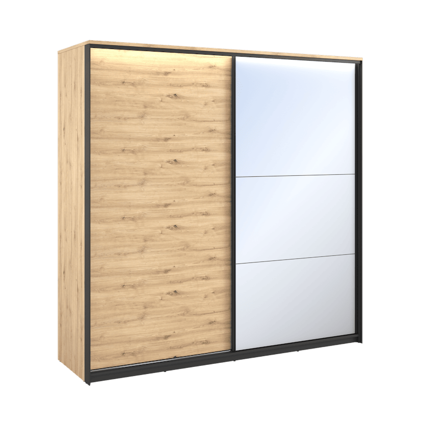 Quant QS-01 Sliding Door Wardrobe 220cm