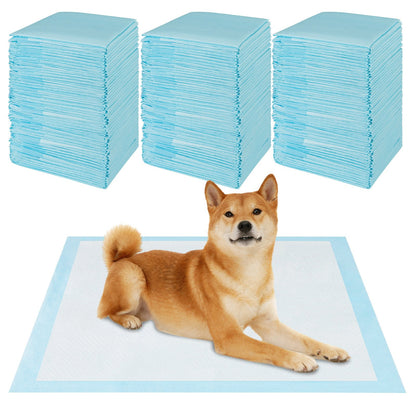 Dog and Puppy Pee Pads 90 x 60 cm(150 Counts) 6-Layer Leak-Proof Pet Pads-Blue