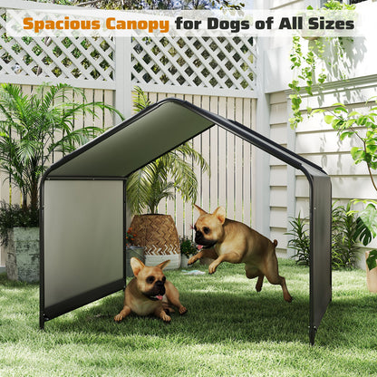 129CM Dog Shade Shelter for Large Medium Small Breeds-Black