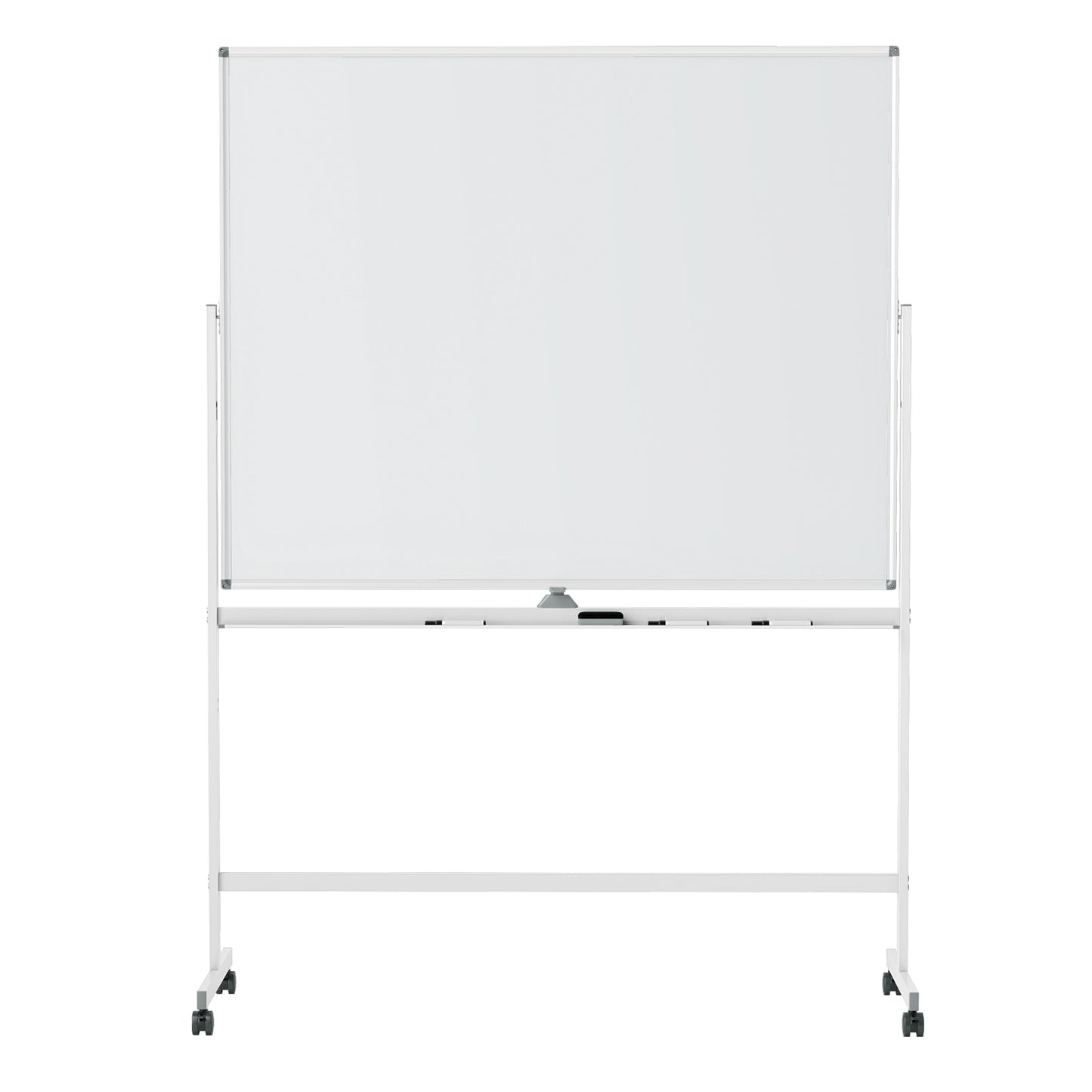 Double-Sided Magnetic Dry Erase Board with Stand-White