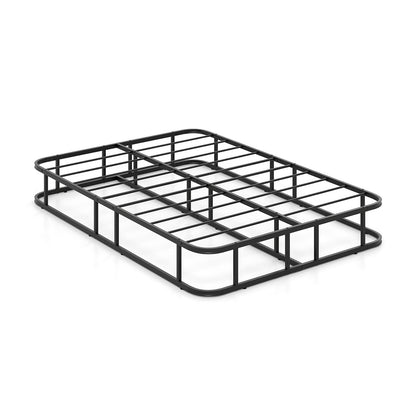 Double/King Size Bed Frame with Metal Slat Support No Box Spring Needed-Double Size