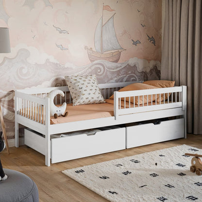 Kingston Wooden Single Bed Edi With Storage