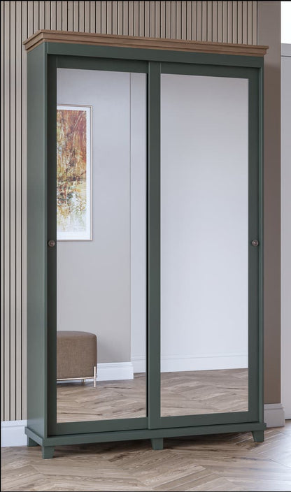 Evora 54 Sliding Door Wardrobe 120cm