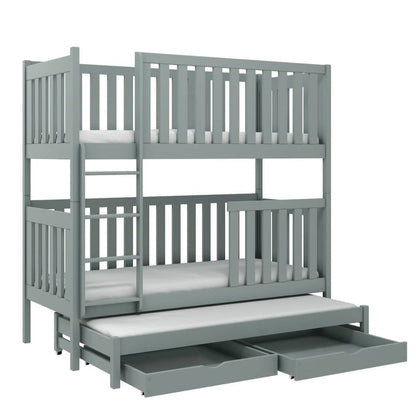 Banbury Emily Bunk Bed with Trundle and Storage