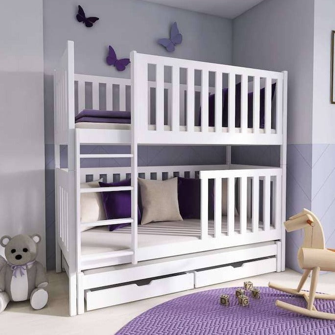 Banbury Emily Bunk Bed with Trundle and Storage