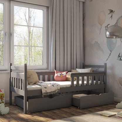 Marlborough Wooden Single Bed Emma With Storage