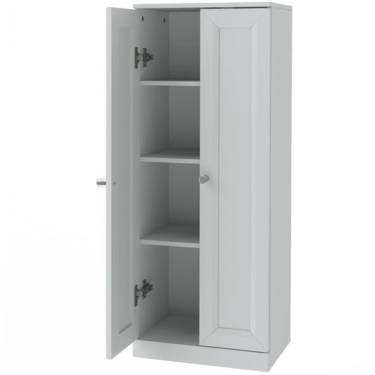 HOMCOM Narrow Bathroom Cabinet in Blue