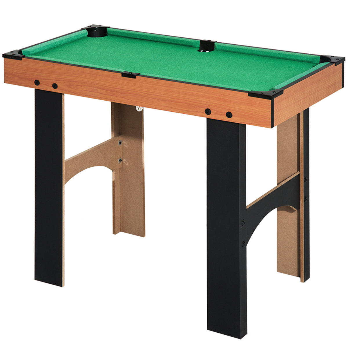HOMCOM 4 in 1 Multi Games Table Hockey Mini Foosball Billiards Pool Table Set 2 Types