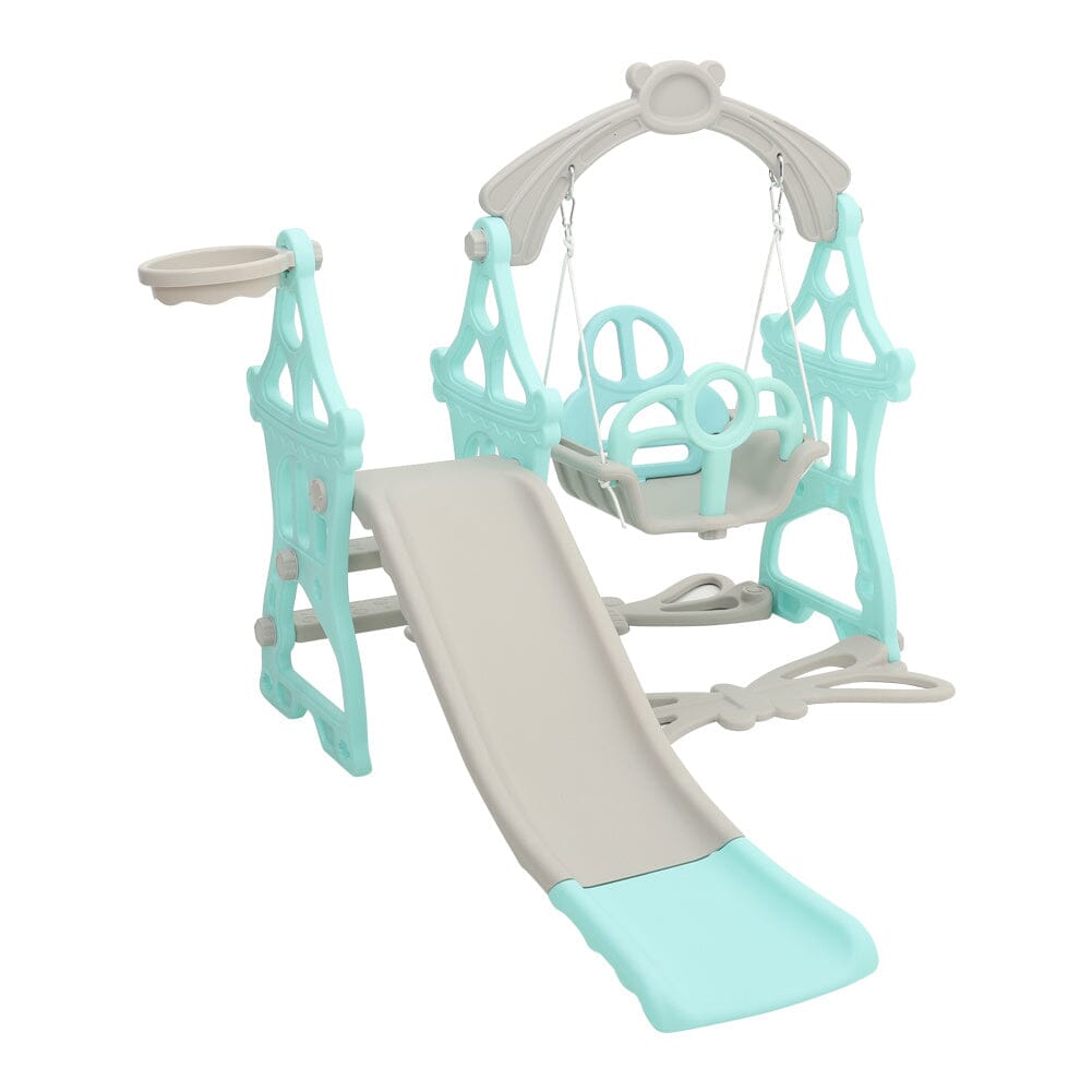 Toddler Swing and Slide Playset for Indoor and Outdoor