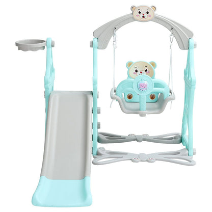 Toddler Swing and Slide Playset for Indoor and Outdoor