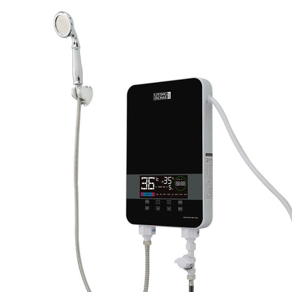8kW Bathroom Electric Instant Hot Water Heater Tankless with Shower Kit