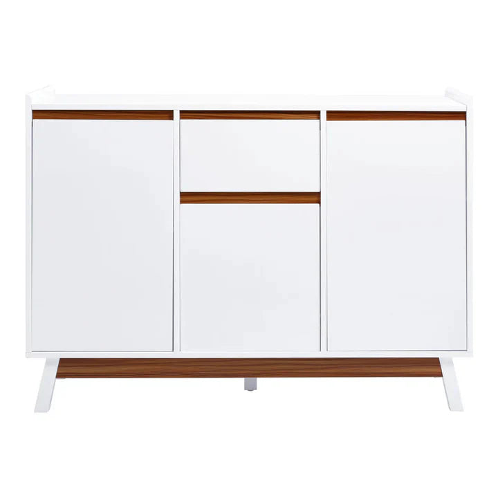 White Storage Sideboard with Drawer