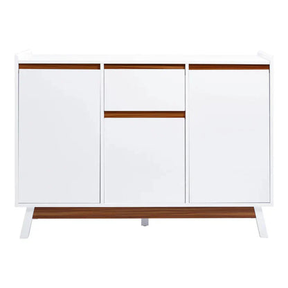 White Storage Sideboard with Drawer