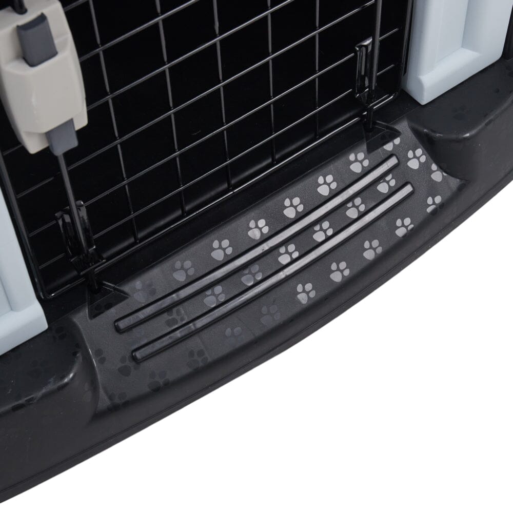 Small/Medium Weatherproof Comfortable Dog House Kennel with Skylight and Door
