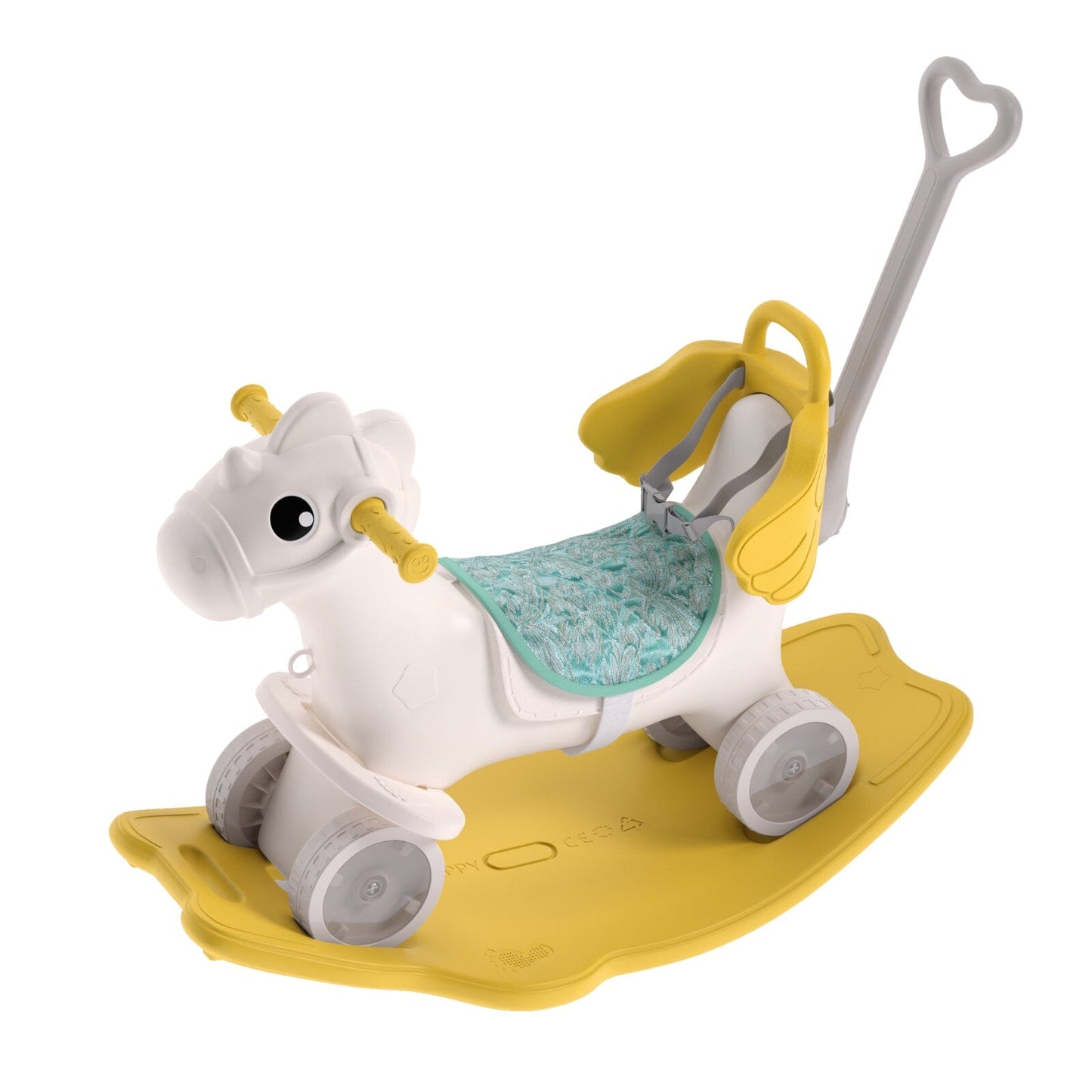 Kids Plastic Rocking Horse for Sunmer Holidays Gift