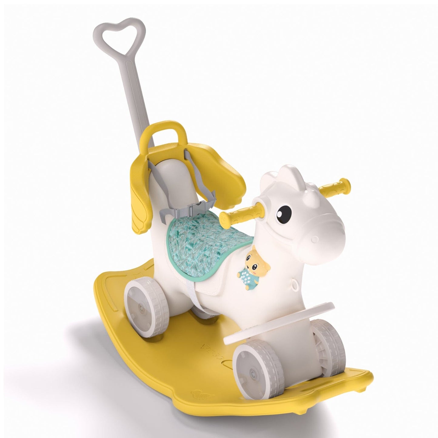 Kids Plastic Rocking Horse for Sunmer Holidays Gift