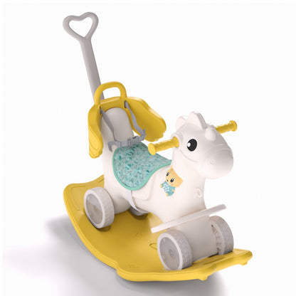 Kids Plastic Rocking Horse for Sunmer Holidays Gift