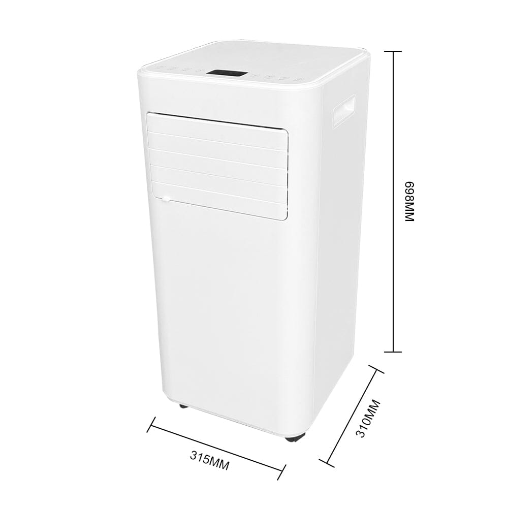 7000 BTU Silent Portable Air Conditioner with Remote Control