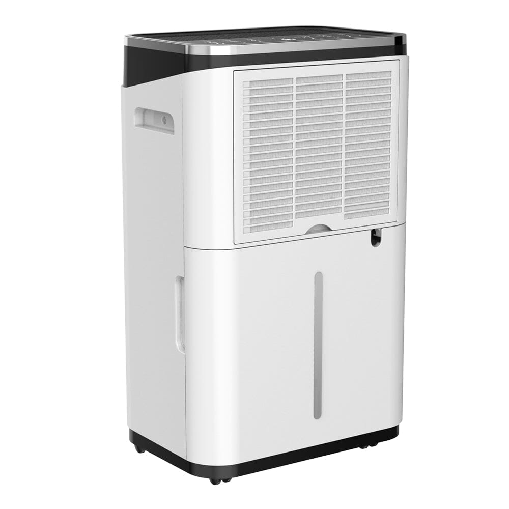 WiFi 20L White Dehumidifier with Wheels Timer function