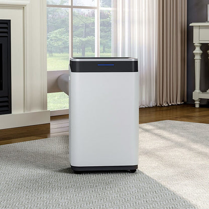 WiFi 20L White Dehumidifier with Wheels Timer function