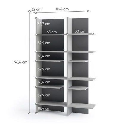 مكتبة Fitt FL-01L مقاس 119 سم