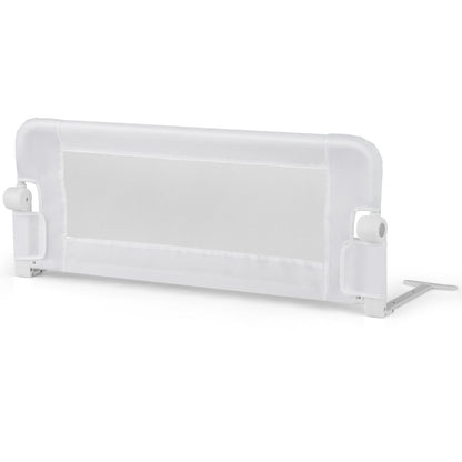 Foldable Toddler Bed Rail with Removable Oxford Cover-White