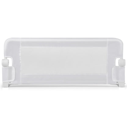 Foldable Toddler Bed Rail with Removable Oxford Cover-White