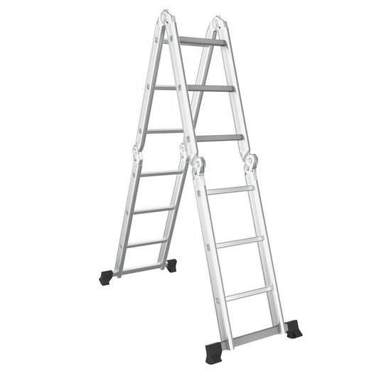 7-in-1 Folding Multi-Purpose Extension Aluminum Ladder