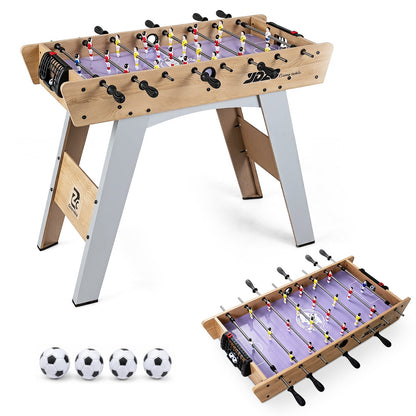 Foosball Table with Detachable Legs for Kids and Adults