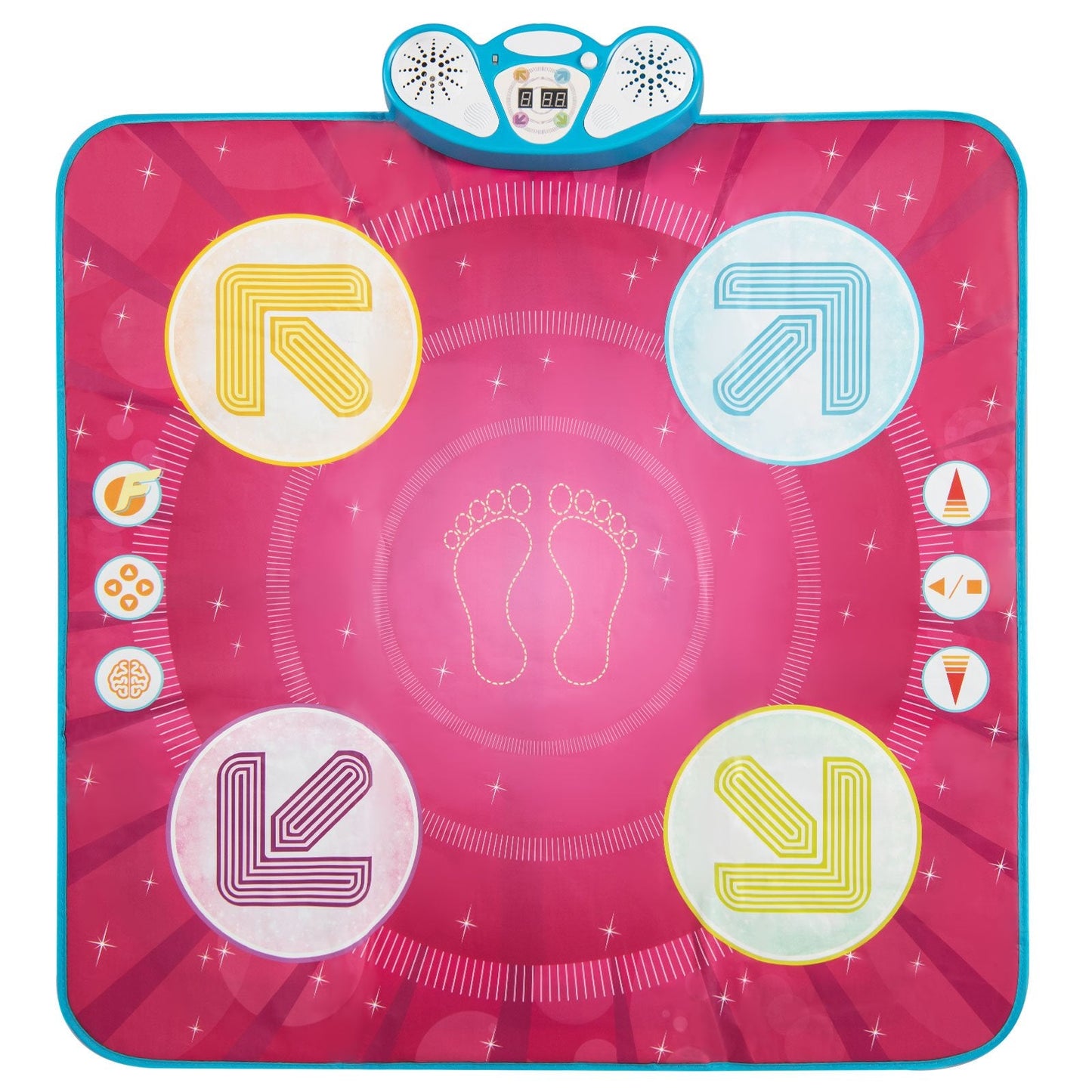 Fun Dance Mat with 8 Background Music and Adjustable Volume for Kids