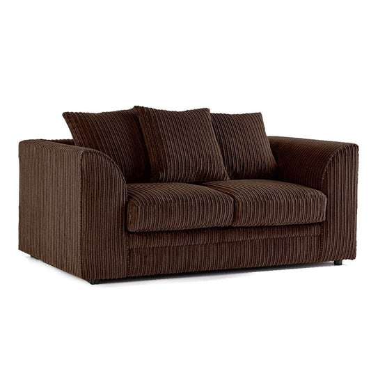 Oxford Scatter Back Full Jumbo Cord Seater Sofa image